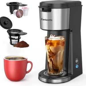NEW! Iced Coffee Maker, Hot and Cold Coffee Maker Single Serve for K Cup